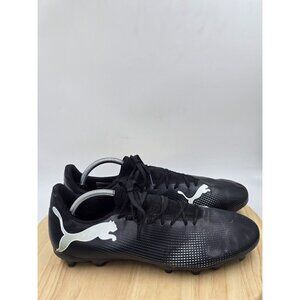 Puma Future 7 Play FG/AG Black White Men Firm/Artificial Ground Soccer Cleats 12
